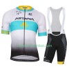 Fahrradbekleidung Radtrikot Kurzarm + Trägershorts 2017 Astana Pro Team N002 